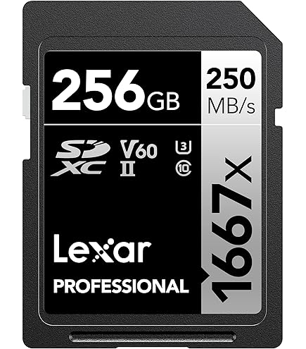 Amazon | Lexar 256GB Professional SILVER PRO SDカード UHS-II