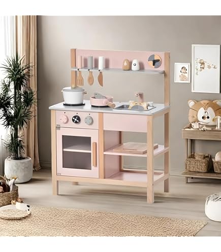 Amazon | Ikea Duktig ミニキッチン、バーチ合板、ホワイト | セット