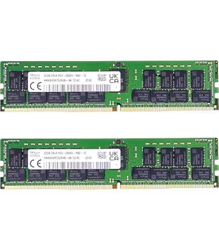 SAMSUNG 32GB M393A4K40CB2-CTD8Q DDR4-2666 ECC RDIMM 2Rx4 PC4