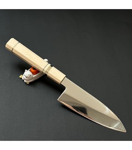 Amazon | 【鏡面仕上げ VG10号出刃包丁】180mm 黒檀八角柄 高級V金10号