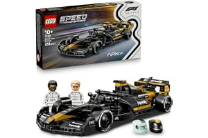 LEGO Speed Champions APXGP Team Race Car from F1 The Movie 77252 Model Car Kit with 2 Minifigures - Formula 1 Merch Building Set for Kids Aged 10+ - F1 Gift for Boys and Girls (268 Pieces)
