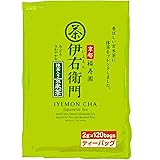 宇治の露 伊右衛門 抹茶入り玄米茶 ティーバッグ 2g×120P