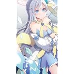 信者ゼロの女神サマと始める異世界攻略 iPhone SE/8/7/6s(750×1334)壁紙 ノア・ティターン