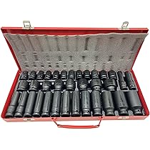 Amazon | 【Deepa】インパクトソケットセット 12.7 六角 35個