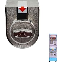 Amazon | Kurflo 2段式 ガチャガチャ 専用 硬貨ユニット【500円投入 