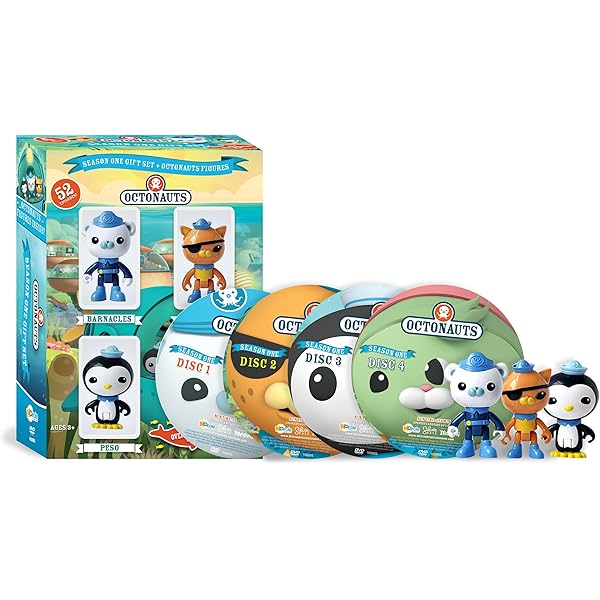 (未使用･未開封品)Octonauts: Season Two (With Figurines) [DVD] NCircle Entertainment Octonauts Season 2 with Figures (DVD
