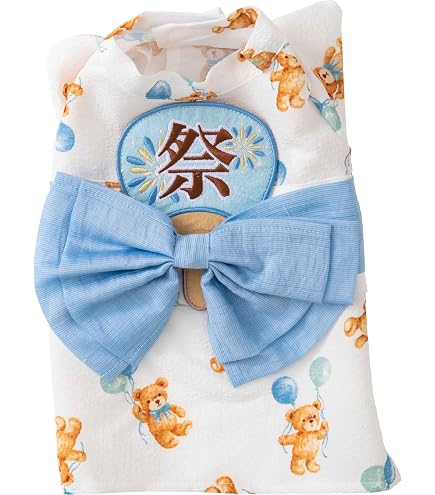Amazon | tassu ペット用浴衣 犬服 猫兼用 花火柄 スイカ柄 マジック