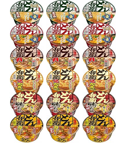 Amazon.co.jp: 日清 マルちゃん どん兵衛 赤いきつね 緑のたぬき