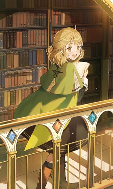 図書館の天才少女　～本好きの新人官吏は膨大な知識で国を救います！～  iPhone/Androidスマホ壁紙(480×800)-1 - マルティナ