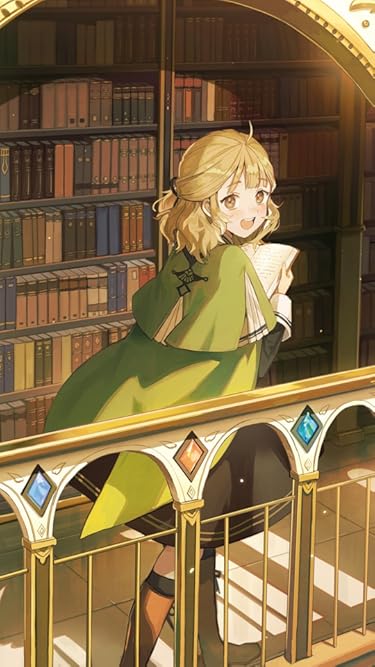 図書館の天才少女　～本好きの新人官吏は膨大な知識で国を救います！～  iPhone/Androidスマホ壁紙(540×960)-1 - マルティナ