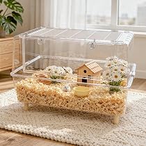 Amazon | Yulezen ハムスターケージ 75cm 大型 ゴールデンハムスター