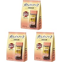 Amazon.co.jp: ネスカフェ ゴールドブレンド カフェインハーフ 50g×3袋