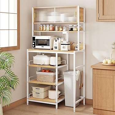 Amazon.co.jp: LVB キッチンラック レンジ台 キッチン 収納 引き出し