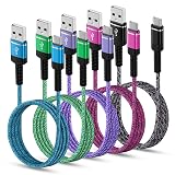 USB Type C ケーブル iPhone15 充電ケーブル タイプc ケーブル 【5本セット 1.83m】 3.1A 急速充電 QC3.0対応 iPhone 15充電用 高速データ転送 高耐久 iPhone15シリーズ、 Galaxy A35 S24 Ultra A55、Motorola Moto G Stylus 5G 2024その他Android USB-C機器対応