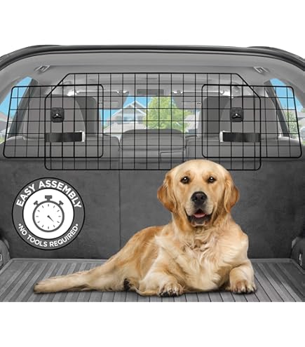 Dog Car Barrier For Suv Pet Dog Isolation Net Car Barrier Back
