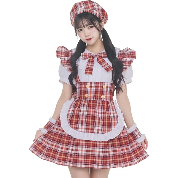 Amazon.co.jp: [SSUPTEMBER2] ロリータ風 ゴスロリ 地雷系 コスプレ