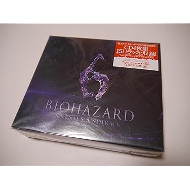 【美品】バイオハザード6 オリジナル・サウンドトラック 4枚セット Amazon.co.jp: バイオハザード6 オリジナル・サウンドトラック