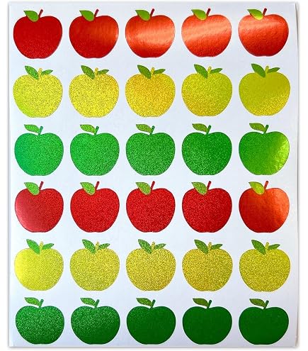 Amazon.co.jp: サンふじ シール（apple-091） 丸形30ミリ-240枚 りんご