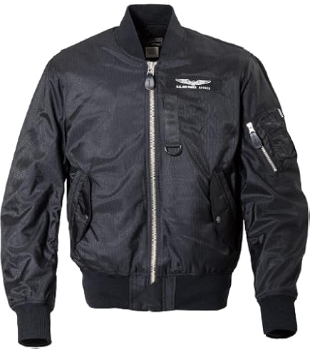 Amazon | Honda(ホンダ) Honda×AVIREX MA-1 メッシュブルゾン K