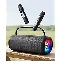Amazon.co.jp: カラオケスピーカー Hoshikou Denpa 80W大出力