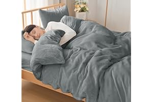 fuwawa 掛け布団カバー シングル 冬 羽毛布団カバー 毛布カバー フランネル 暖かい 厚手『プラス5℃蓄熱保温』 毛布にもなる掛け布団カバー シングル スナップボタン8箇所&ダブルファスナー 【CICA保湿加工・防ダニ99.9%・エッコテックス認定】静電気防止 抗菌防臭 洗える 速乾 全開ファスナー おしゃれ 防寒対策 (シングル・150×210cm グレー)