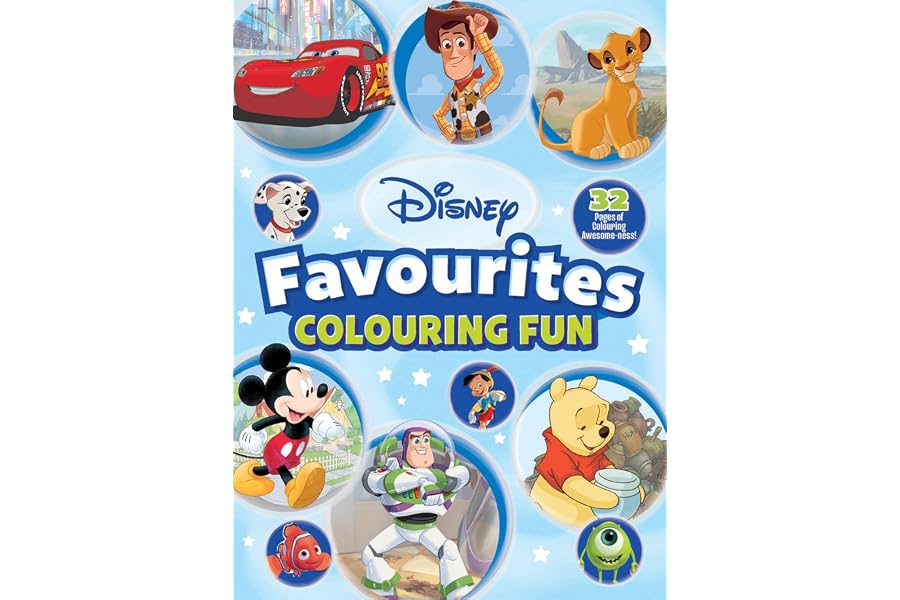 Disney Favourites: Colouring Fun