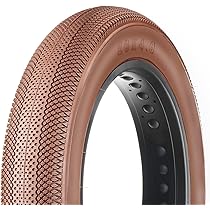 mate bike ブラウンウォール　セミスリックタイヤ　20×4.0 新品 Amazon | 20x4.0 自転車 タイヤ ファットタイヤ | 20 4.0 インチ