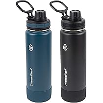Amazon | (24 ounce, Black) - Thermoflask Bottle with Chug