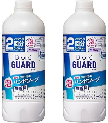 Amazon.co.jp: 【大容量】 ビオレガード薬用泡ハンドソープ 無香料