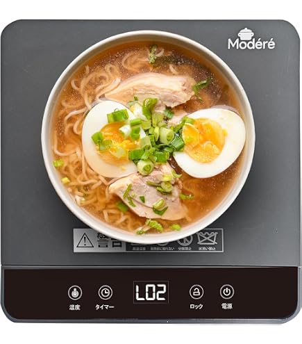 Amazon | SHASUKI 食品保温プレート、6段階の温度調節機能付き（温度