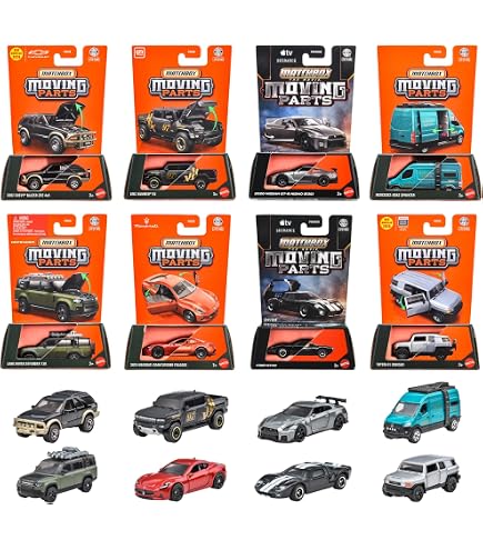 Amazon | マッチボックス(Matchbox) ムービングパーツ アソート 乗り物