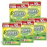 ファイン スポーツドリンク パウダー レモン味 400g(40g×10袋) カルシウム ビタミンC マグネシウム 配合 ハイポトニック 国内生産 ×5個