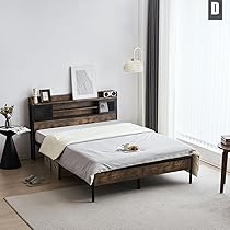 Amazon｜ベッドフレーム シングルベッド 幅98cm/幅126cm/幅146cm