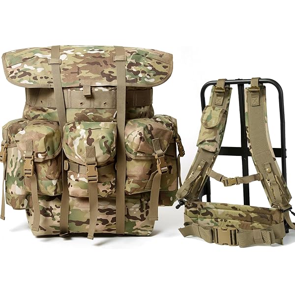 Amazon.co.jp: 米軍 LC-2 アリスパック用アルミフレーム OD