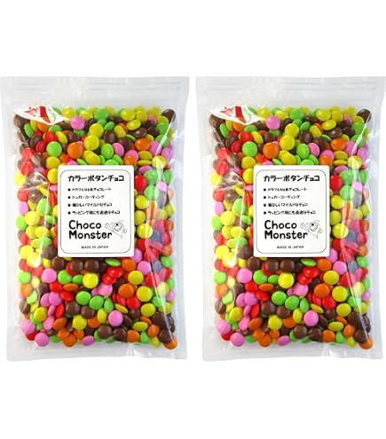 Amazon | カラフルマーブルチョコ 400g 業務用 チョコ チョコレート