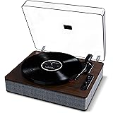 ION Audio(アイオンオーディオ) レコードプレーヤー スピーカー内蔵 Bluetooth オートストップ USB へッドホン端子 アイオン Luxe LP ブラウン
