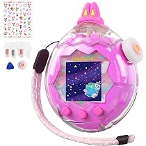 【発送時新品電池交換】たまごっちパラダイス ピンクランド（ケース・ネックレス付） Amazon.co.jp: GOKEI 【2026年新登場】 たまごっちパラダイス 保護