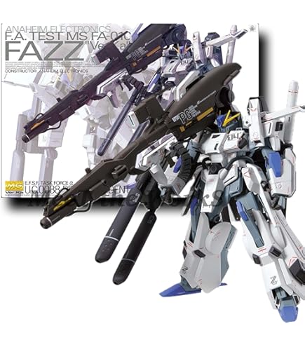 Amazon.co.jp: MG 1/100 ガンダムベース限定 FAZZ Ver.Ka [チタニウム