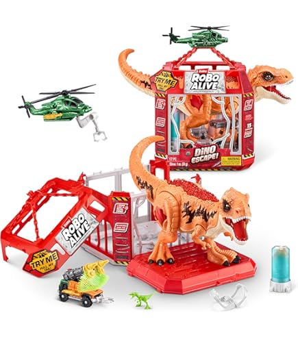 Amazon.co.jp: ZURU Robo Alive Dino Action T-Rex 恐竜おもちゃ 本物