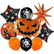 Amazon | ハロウィンバルーン 飾り付け 【大きいサイズ・簡単設置