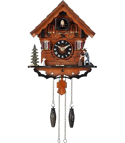 Amazon.co.jp: HerrZeit by Adolf Herr Cuckoo Clock - The Black
