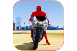 Superhero Tricky Bike Race (Kids Games), Spider Hero Motor Bike Racing Games 3D, Impossible Mega Ramp Bike Stunt Games, Superhero Bike Games, Best Motorcycle Games