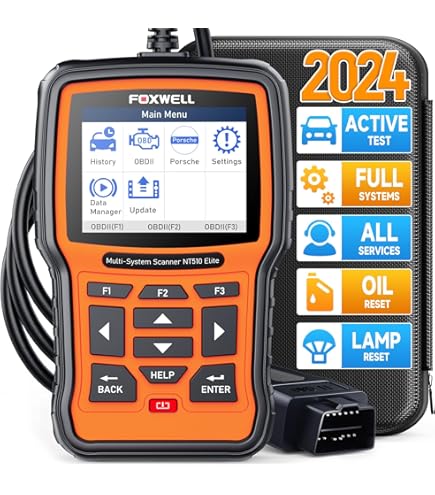 Amazon | FOXWELL NT530 ポルシェマルチシステム OBD2 診断スキャナー 