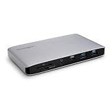 Kensington SD2480T Thunderbolt 3 USB-C デュアル 4K ドッキングステーション 60W PD SD & Micro SDカードリーダー WindowsおよびMacBook用 (K38410NA)