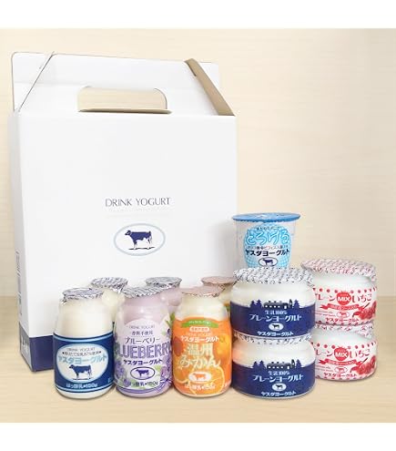 Amazon.co.jp: Hiruzen Jersey Luxury Yogurt and Drinking Yogurt Set