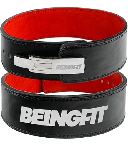 トレーニング・パワーベルト 黒赤 Amazon | トレーニングベルト レバーアクションベルト パワーベルト 最