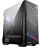 Amazon | MSI MAG FORGE 110R PCケース ATX ミドルタワー 黒 初心者