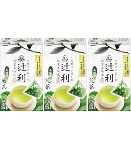 Amazon | 辻利 ティーバッグ 宇治煎茶 宇治玉露 煎茶 玄米茶 4種 各10
