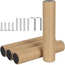 Amazon | ECCIBOUN 4本セット 直径8.3cm 猫 爪研ぎ ポール