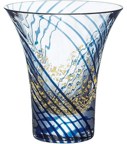 Amazon.co.jp: カガミクリスタル(Kagami) ペア冷酒杯 赤青120cc 江戸